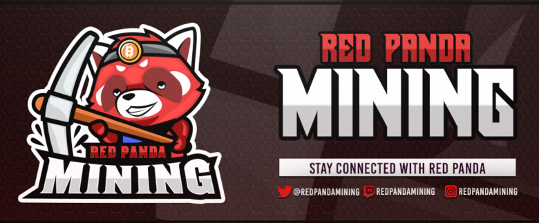 red panda mining banner